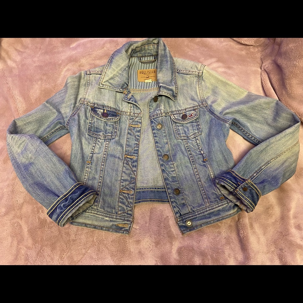 Hollister Jean Jacket Size Small
